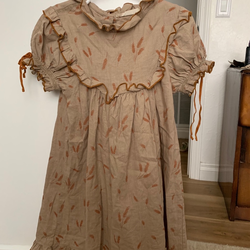Wheat dress - Fin and Vince